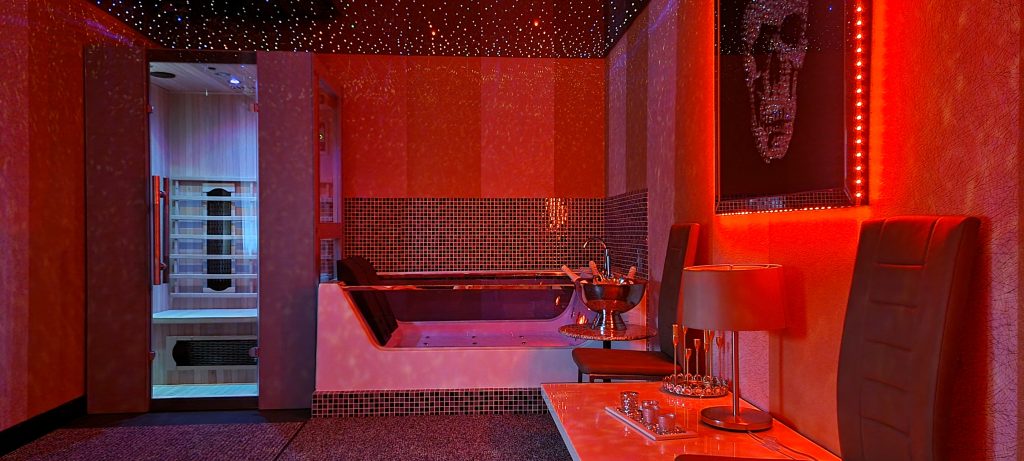 Privatzimmer mit Jacuzzi